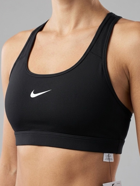 Nike Other - NWT Nike Women's Black Swoosh Racerback Sports Bra Size XS